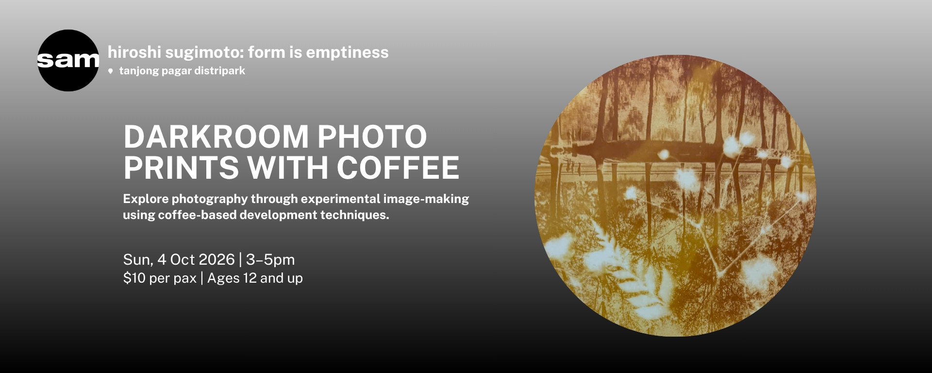Darkroom Photo Prints with Coffee