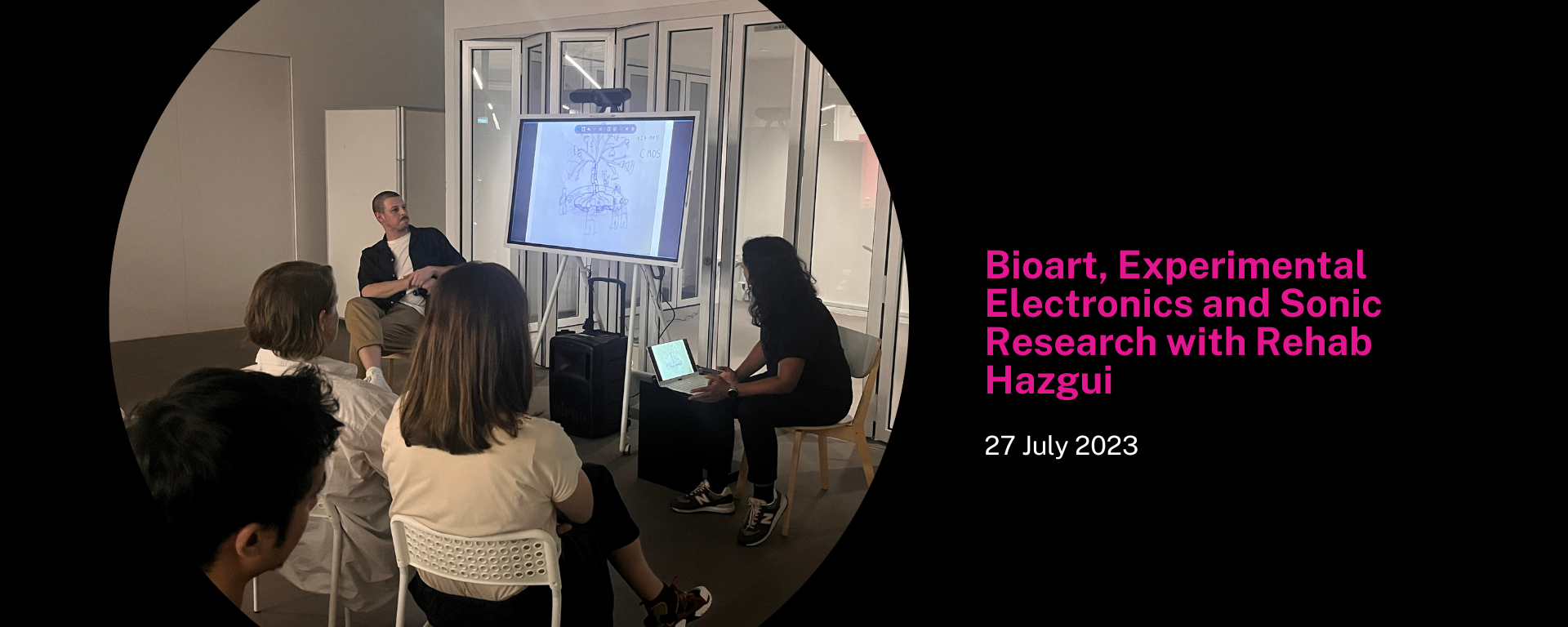 Bioart, Experimental Electronics and Sonic Research with Rehab Hazgui