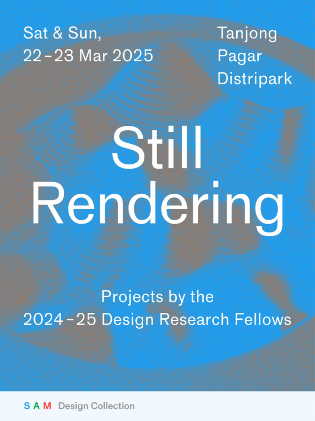 Still Rendering: Projects by the 2024-25 Design Research Fellows