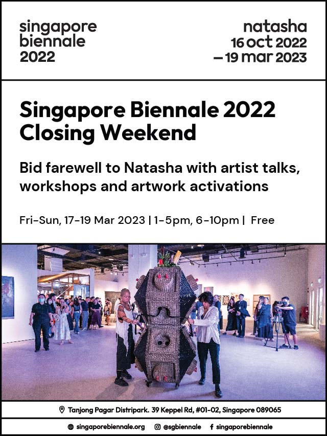 Singapore Biennale 2022 Closing Weekend