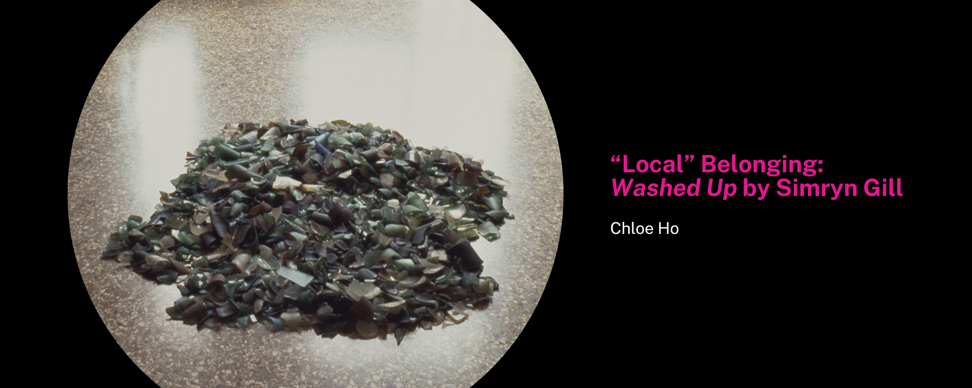 “Local” belonging: Washed Up by Simryn Gill