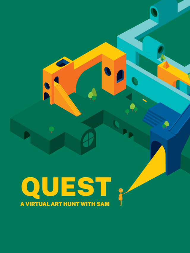 QUEST: A Virtual Art Hunt with SAM