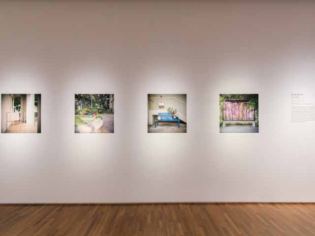 Installation view of 'Interventions'